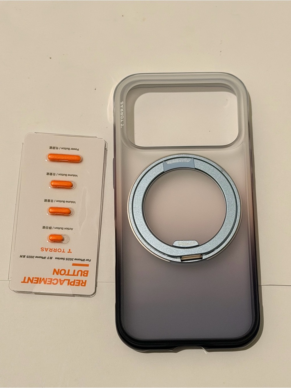 TORRAS O3 Air Gradient for iPhone 17 Pro Case